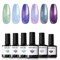 Modelones chameleon color window aids quick shade choice for chic nail art.