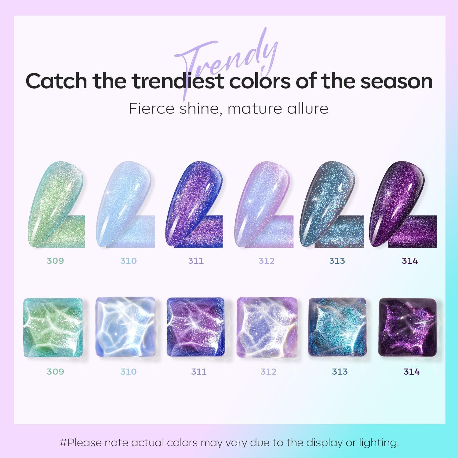 Modelones Chameleon gray aurora shimmer for iridescent finishes