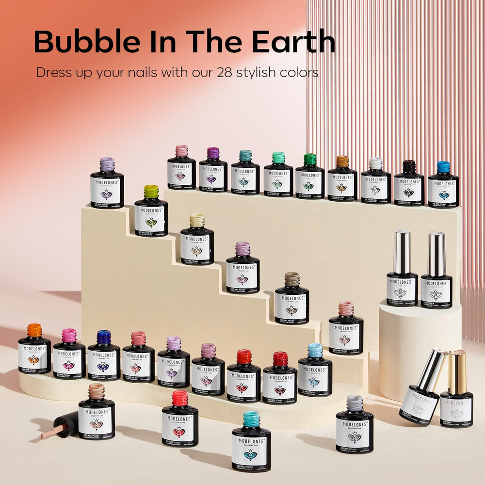 Modelones Christmas color palette evokes seasonal nail art ideas