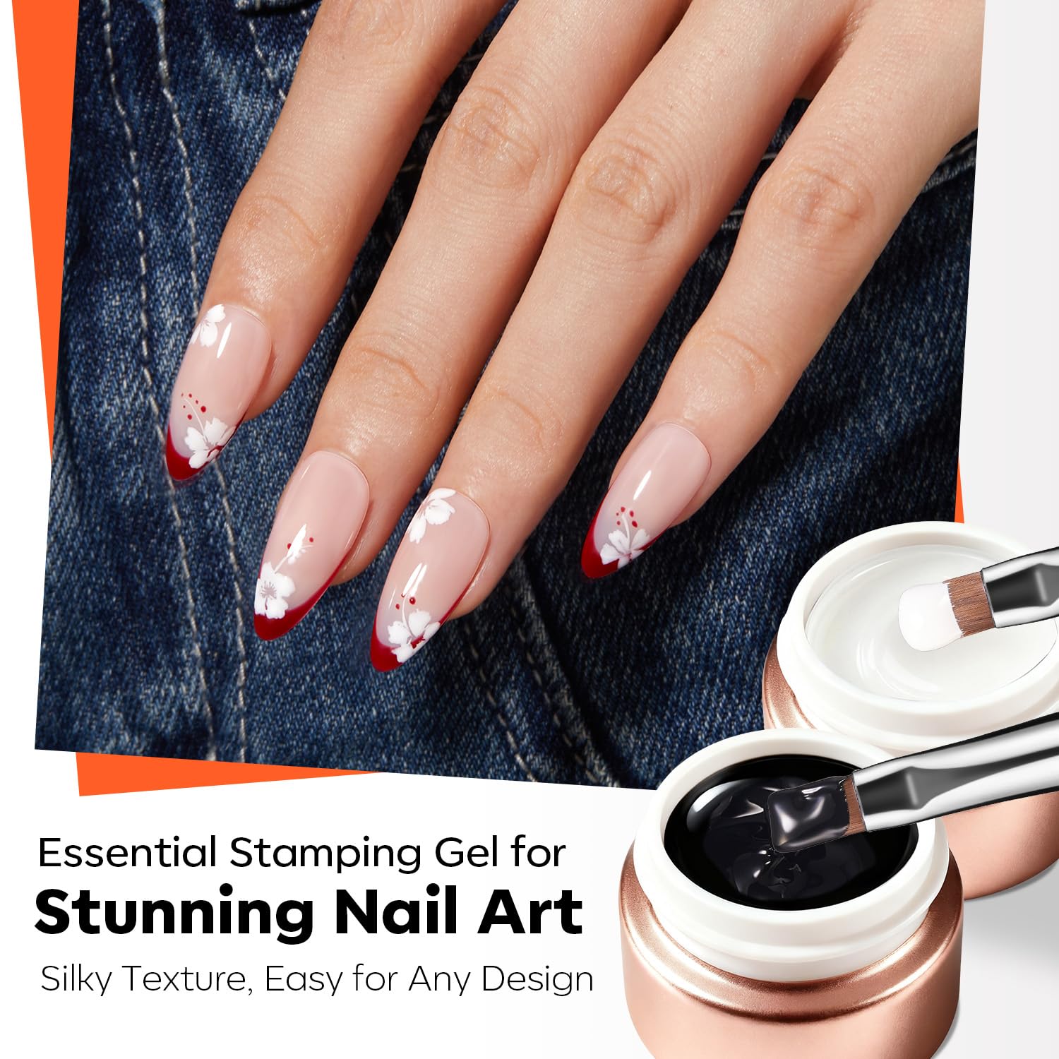 Modelones chrome-proof matte top coat protects designs with a chic, anti-gloss light-diffusing layer.