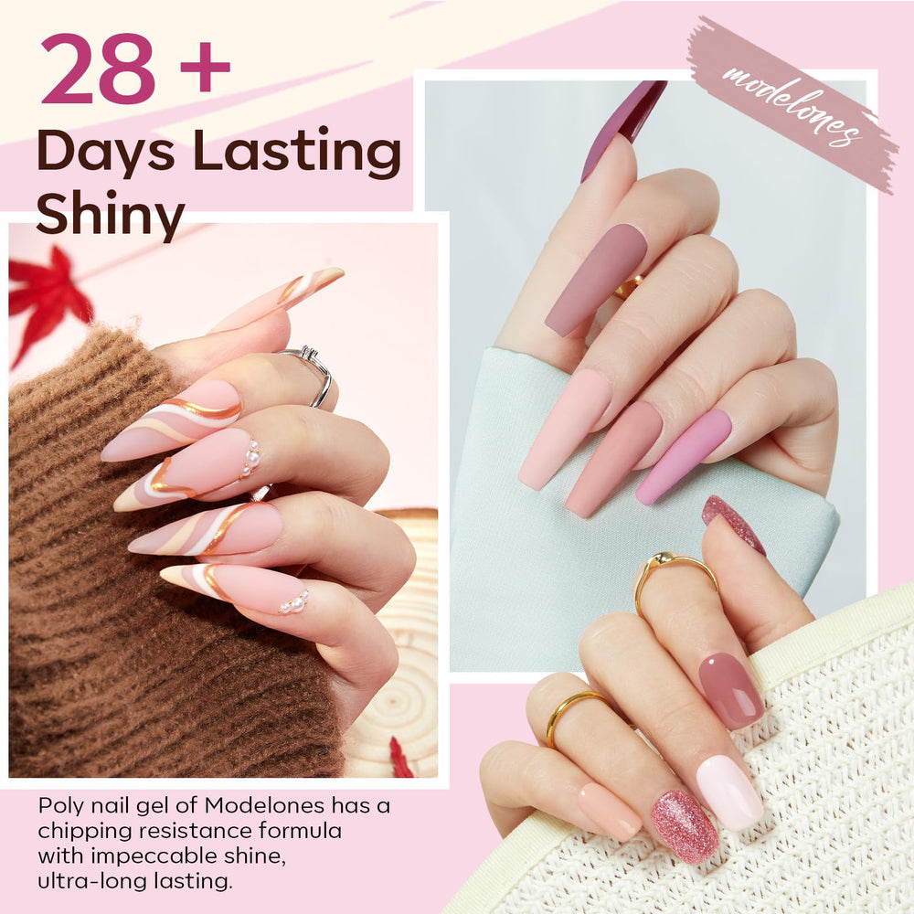 Modelones color-palette setup close-up for easy mixing and mood-enhancing manicure options