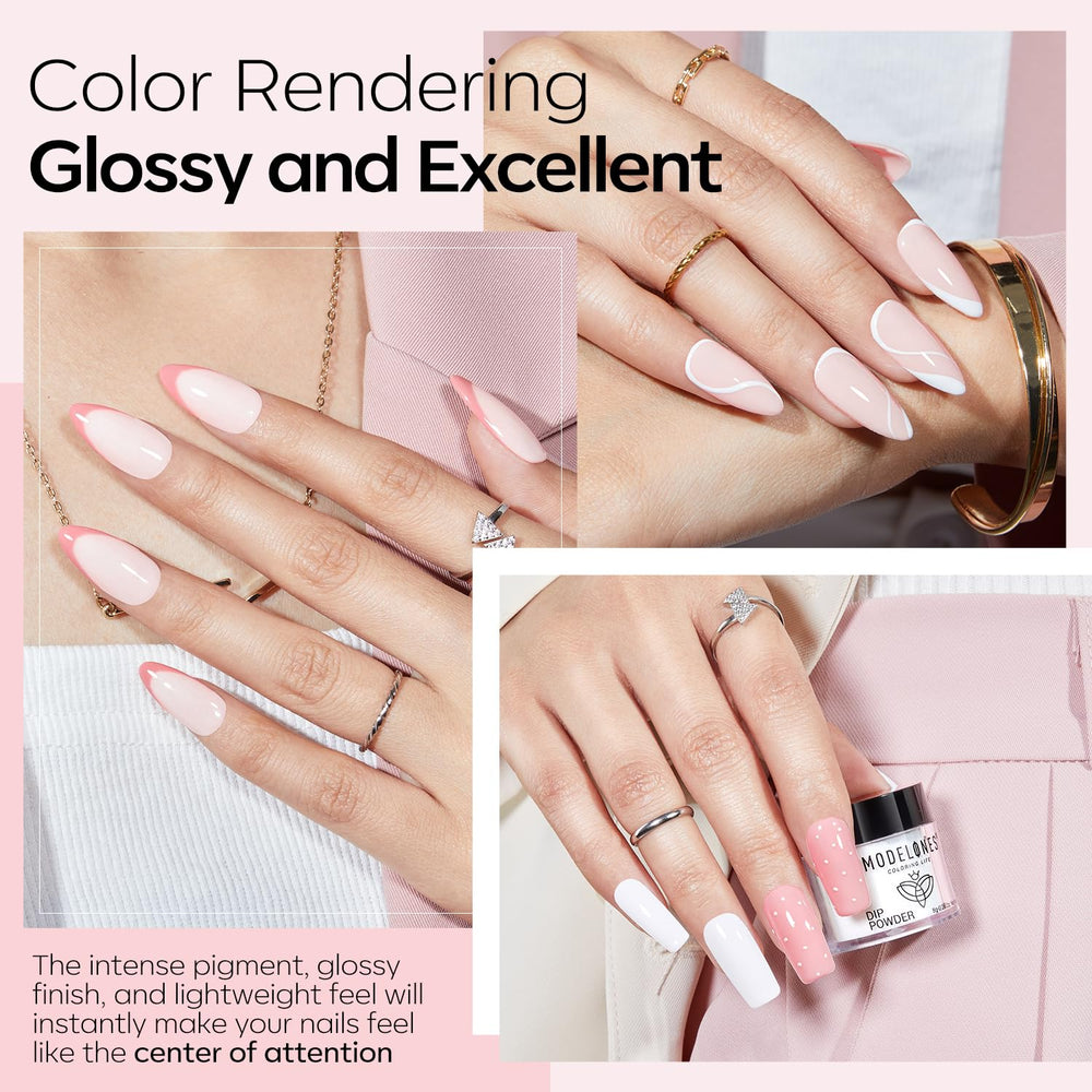 Modelones bond liquid bottle improves adhesion for longer-lasting manicures
