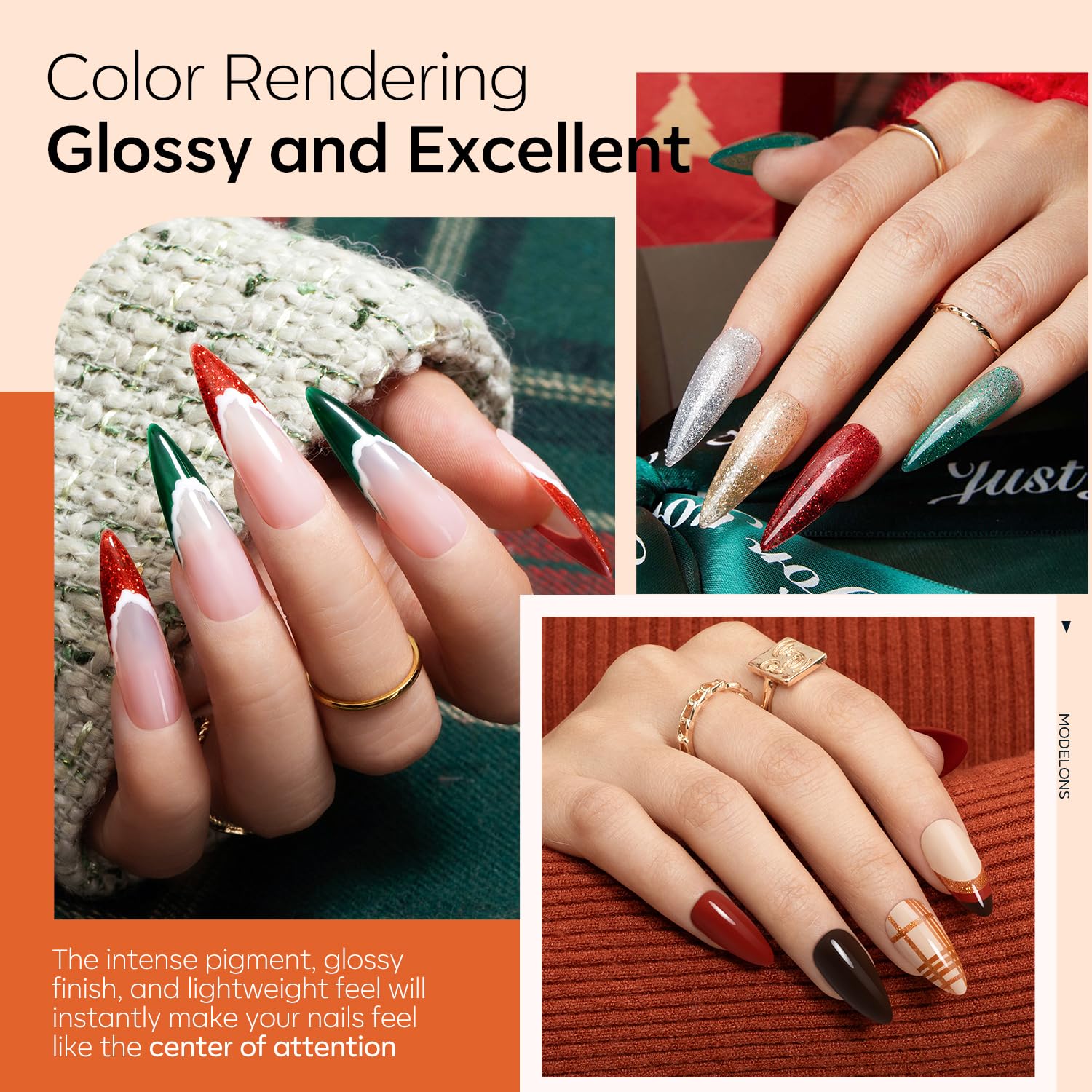 Modelones dip liquid set includes bond, base, activator, top coat for durable manicures