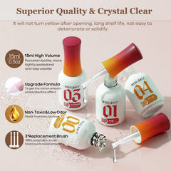 Modelones Dip Powder Liquid Set brush saver keeps brushes clean and ready for repeated use