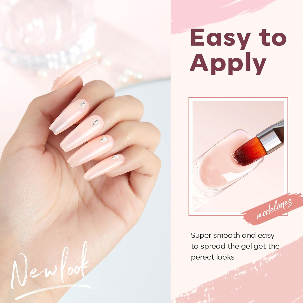 Modelones dual nail forms 48-piece bundle for extensions