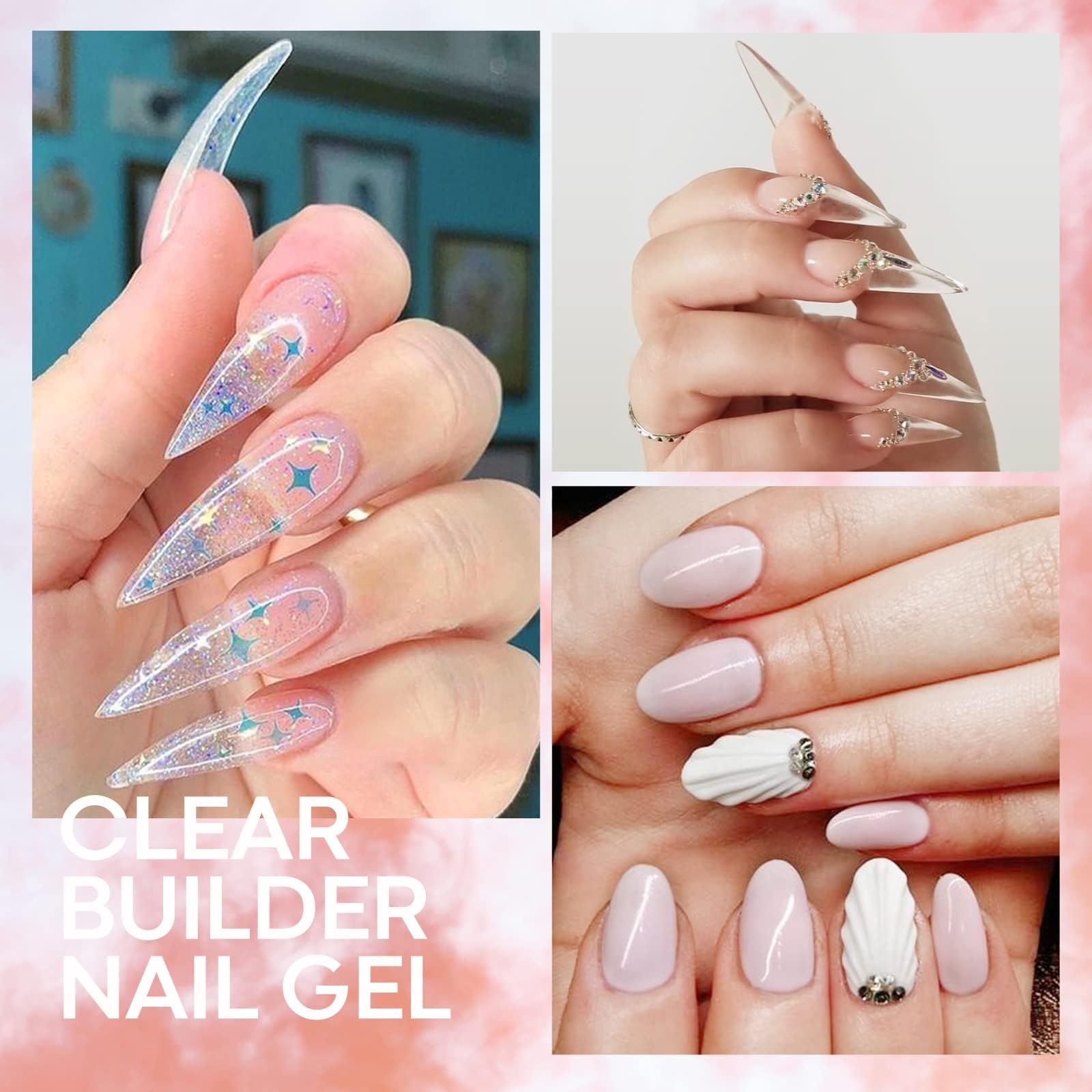 Modelones dual-use acrylic brush and dotting tool for nail art