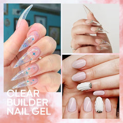 Modelones dual-use acrylic brush and dotting tool for nail art