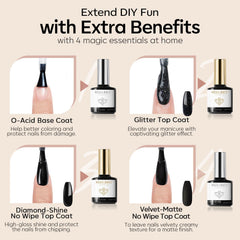 Modelones easy-glide brush demonstrating smooth gel polish application