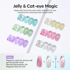 Modelones pastel lavender jelly swatch offers soft office-ready color