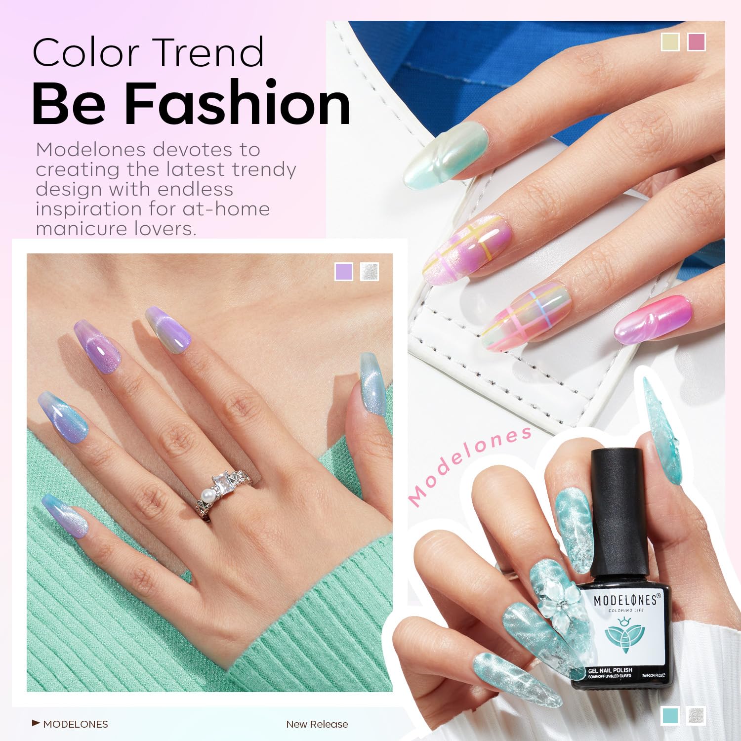 Modelones pastel yellow jelly swatch adds sunny everyday flair to nails