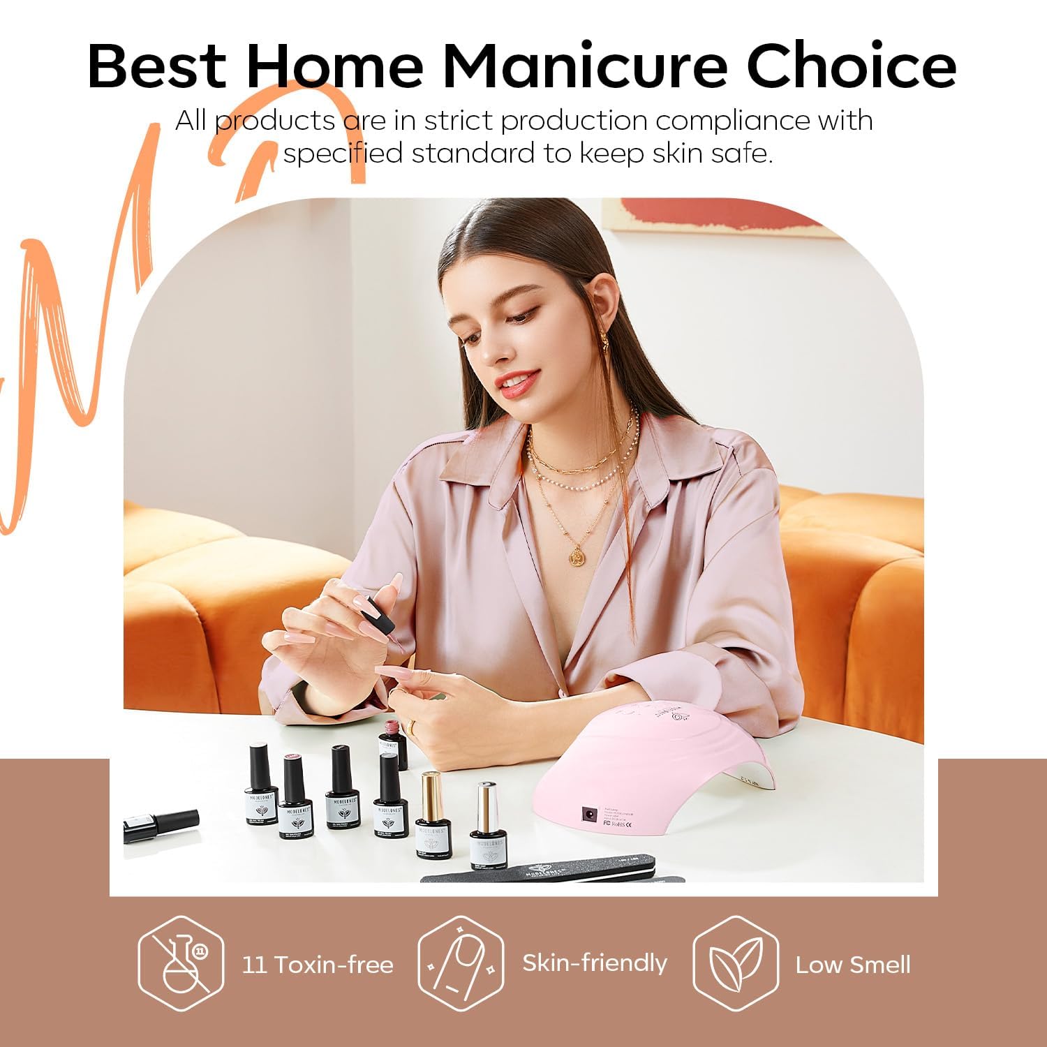 Modelones gift-ready holiday gel polish kit idea