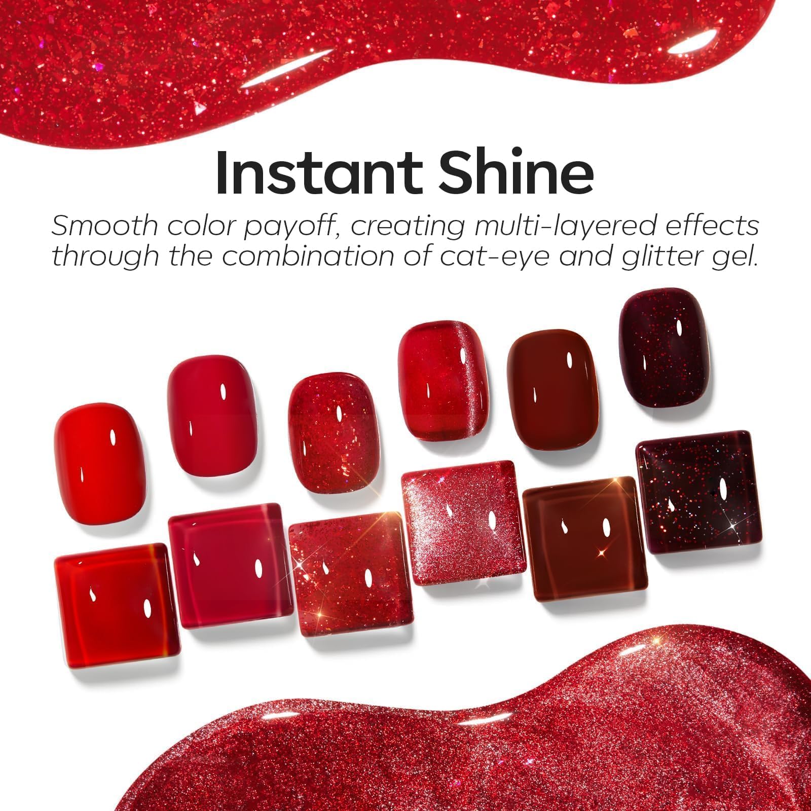 Modelones hypoallergenic formula close-up emphasizes safety for sensitive nails