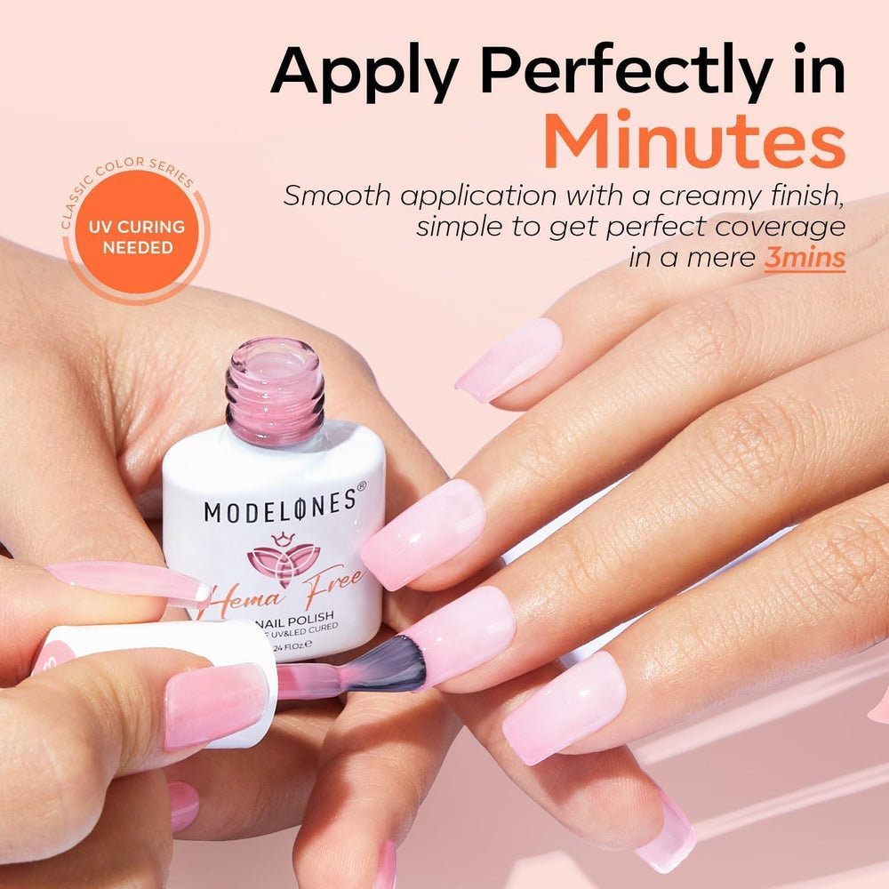 Modelones jelly gel for at-home application with salon-like results