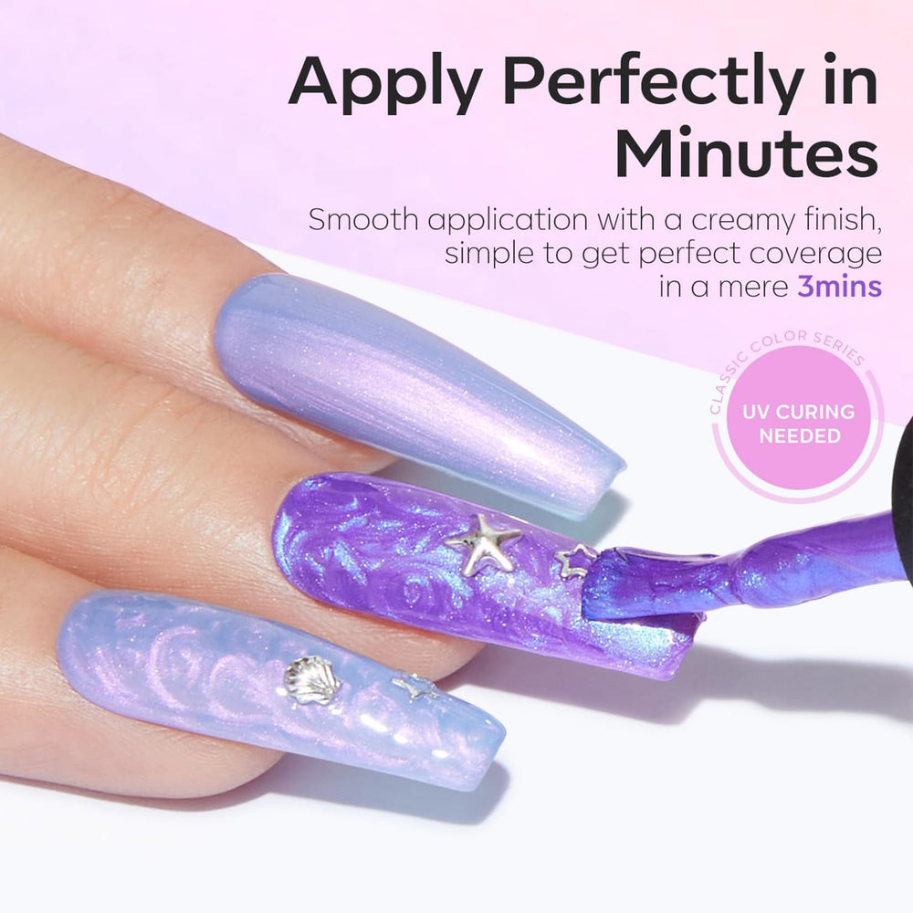 Modelones long-lasting gel polish delivers 28+ days wear with smooth coverage.