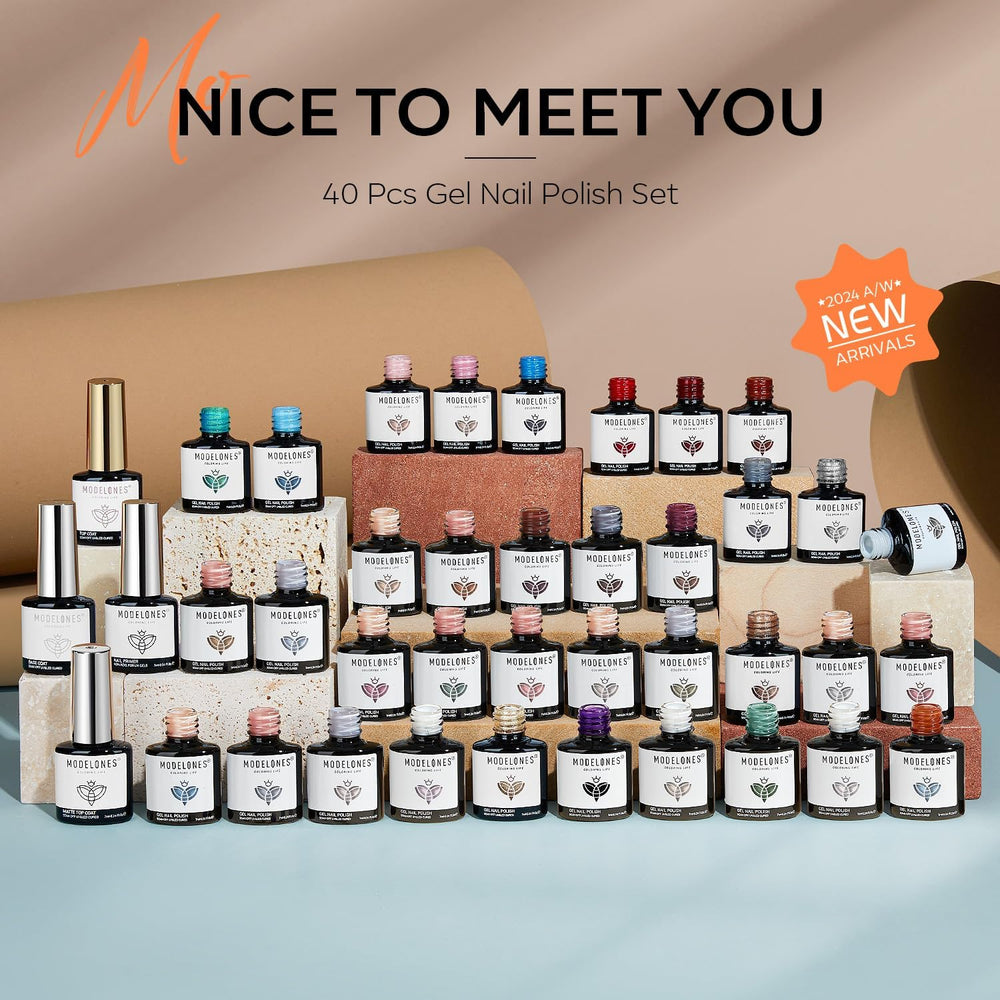 Modelones gel polish provides long-lasting shine up to 28+ days