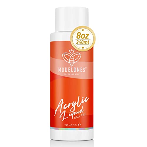 Modelones monomer supports chip-resistant art when used with Modelones powder.