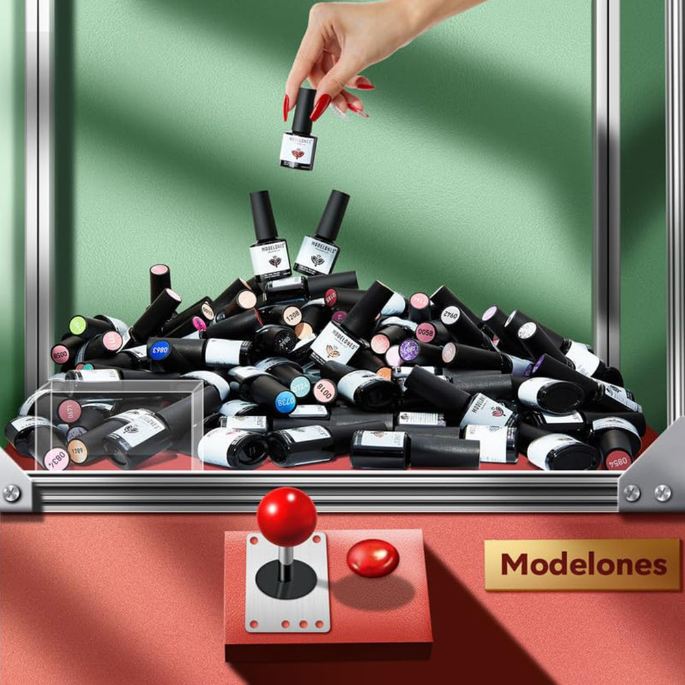 Modelones neon color palette highlights bold options for creative looks.