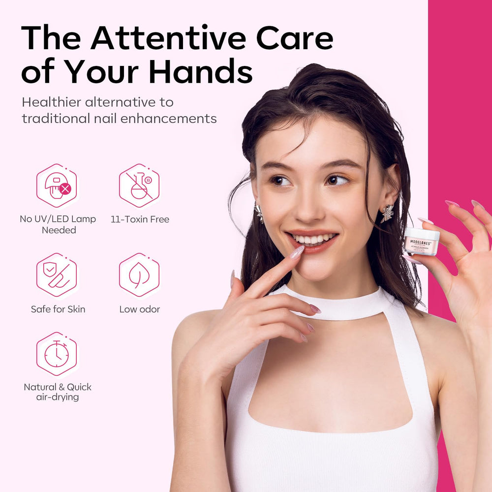 Modelones no lamp needed dry kit enables easy at home manicures