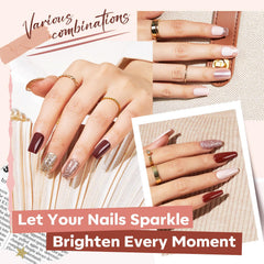 Modelones nude brown palette ideal for office nails and quick tweaks