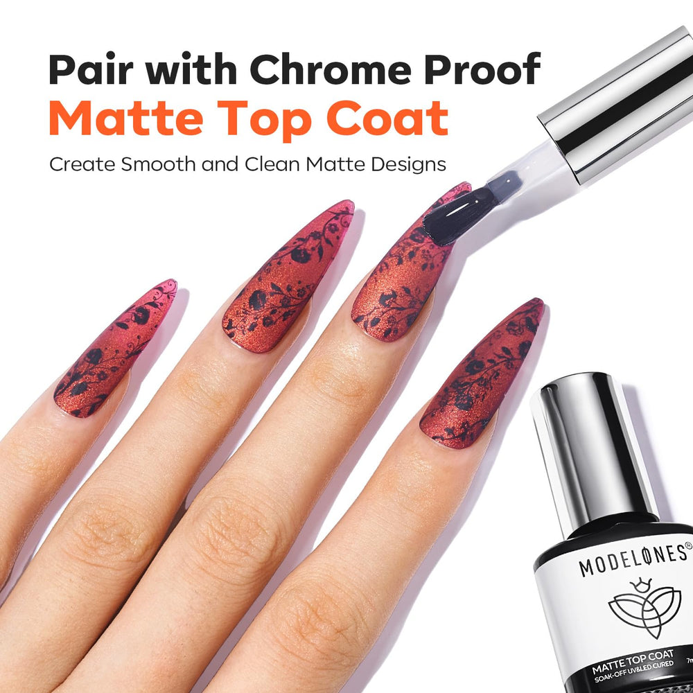 Modelones painting gel pigments deliver high pigment stamping with crisp, long-lasting color on each plate.