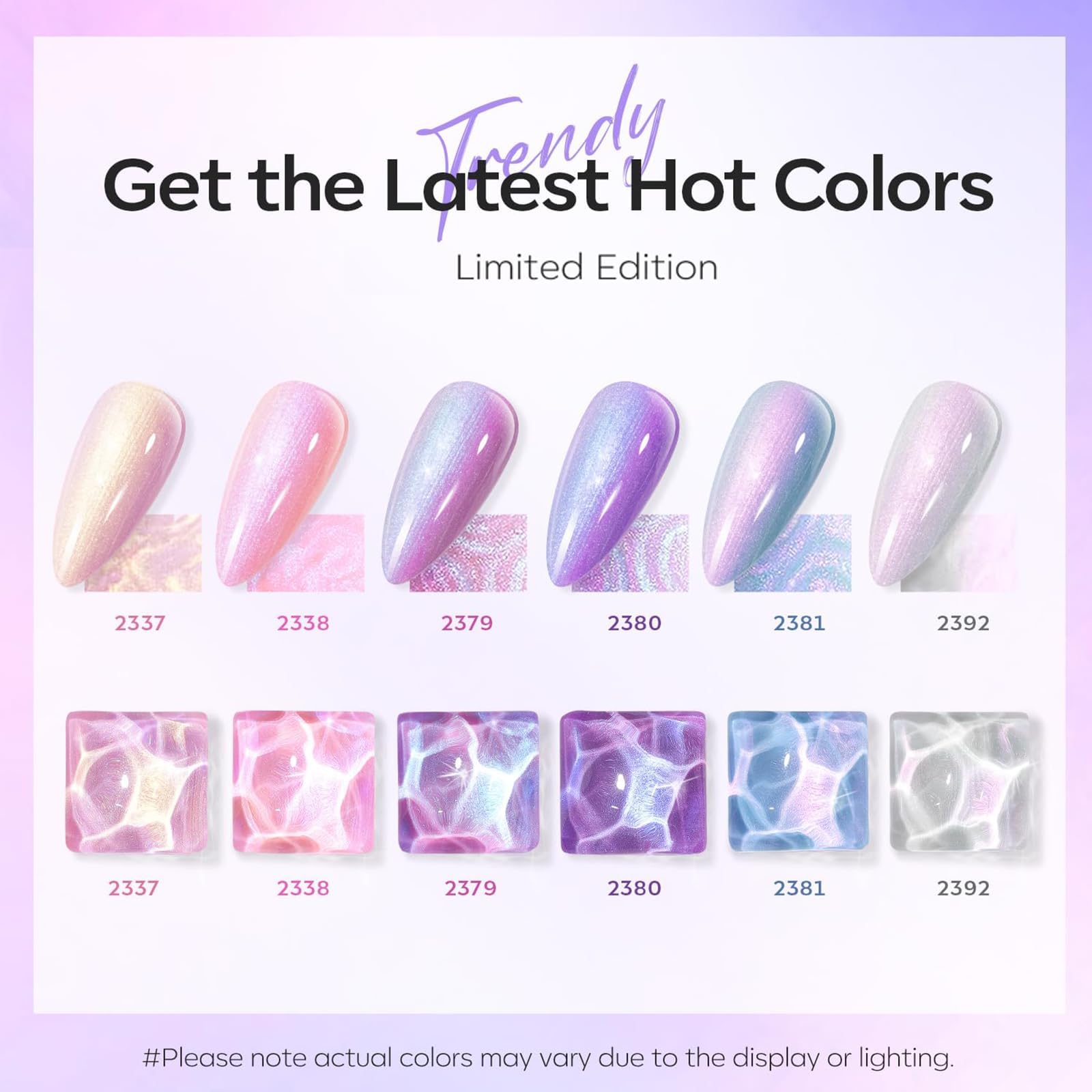 Modelones pearl-glitter gel-nail-polish highlights pearl shimmer for dazzling DIY manicures.