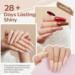 modelones red classics provide bold salon-quality accent nails at home