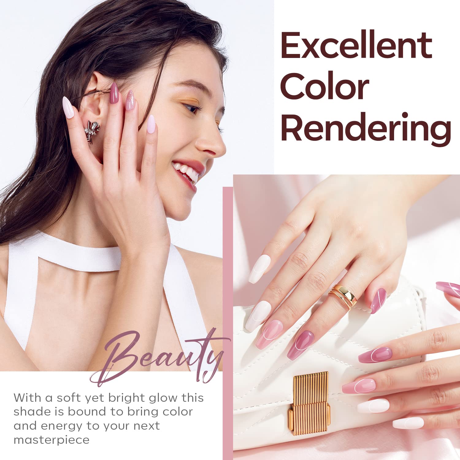 Modelones red gel swatch for bold, durable at‑home nails