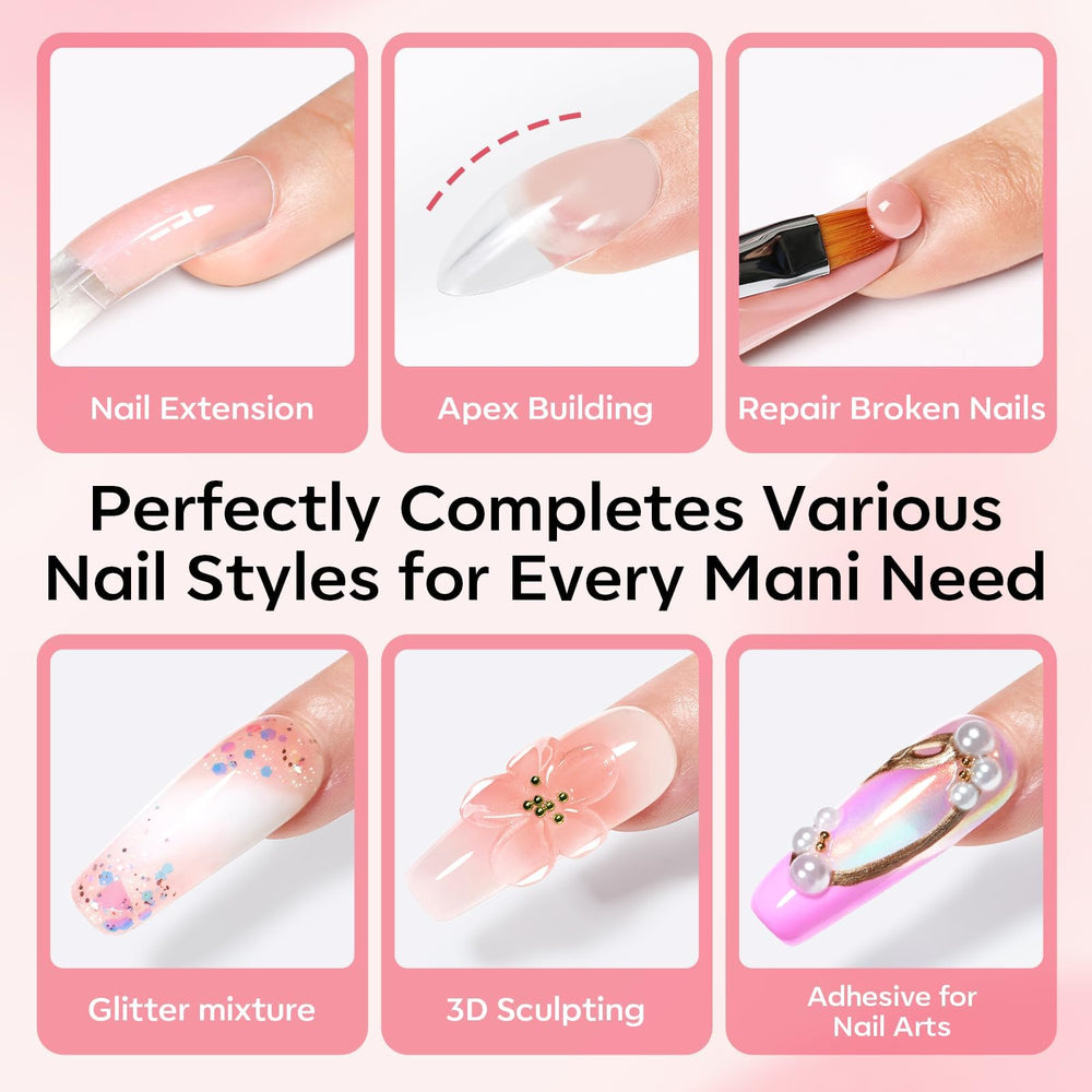 Modelones slip solution bottle enabling smooth brush glide and precise nail form shaping