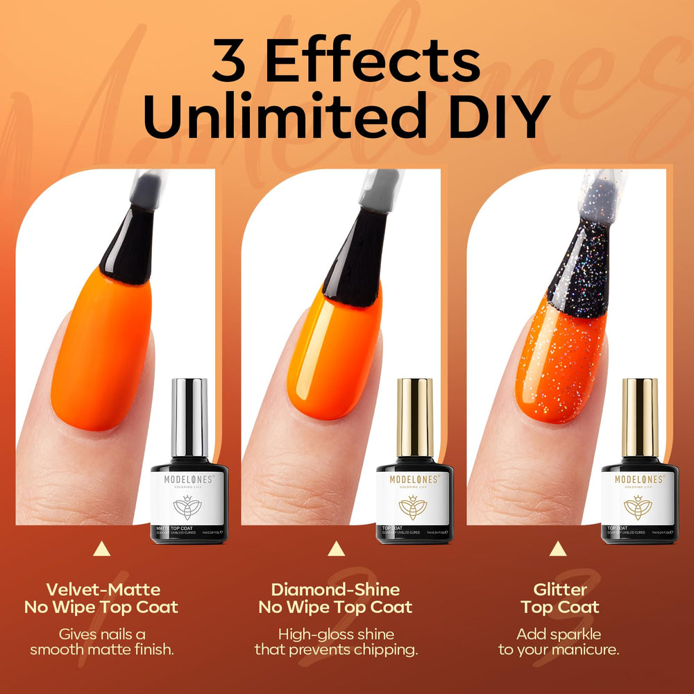 Modelones smooth brush enables even, professional-looking application.