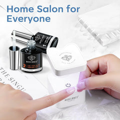 Modelones square 500pcs tips for smooth extensions and adhesion