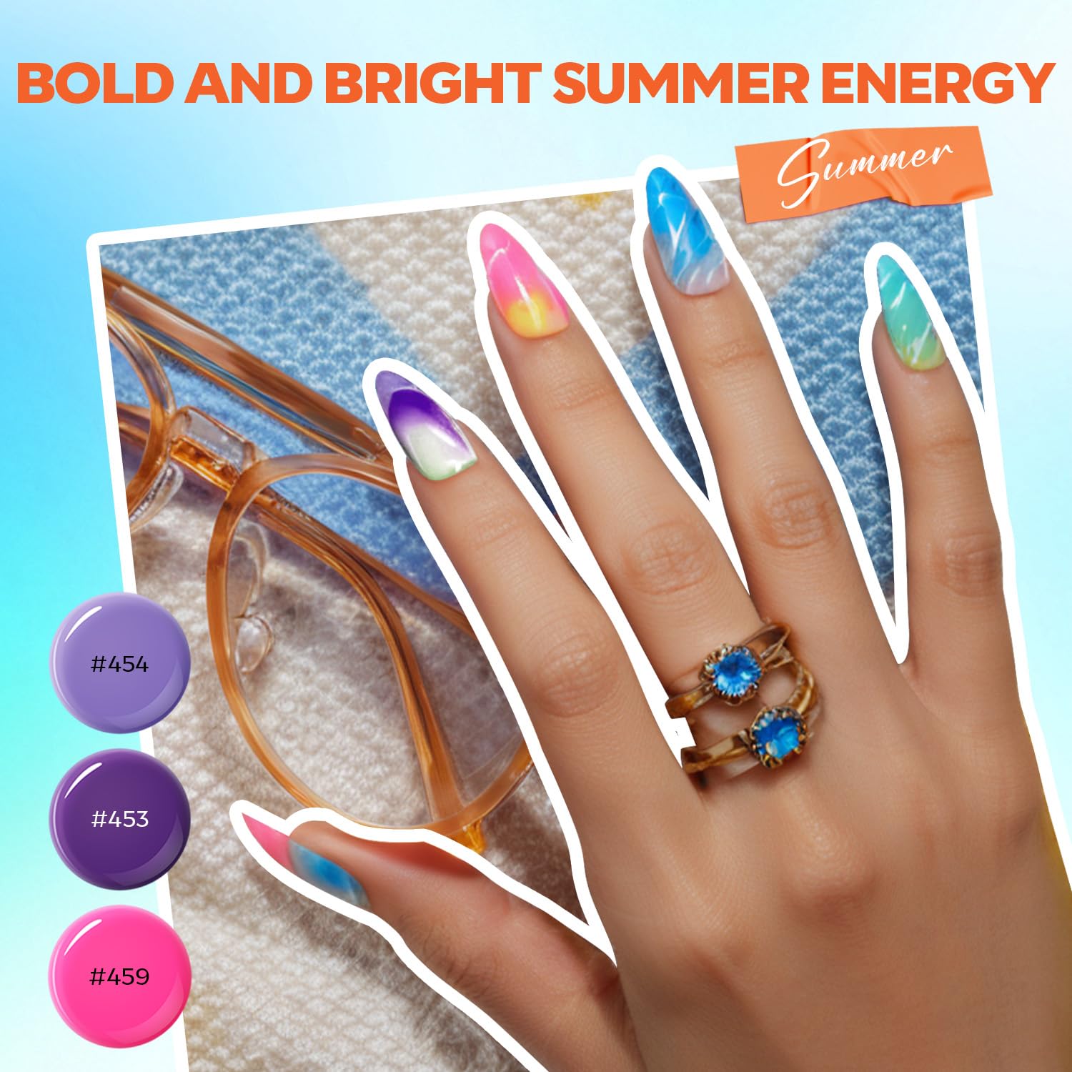 Modelones striping tape and French tips for design accents