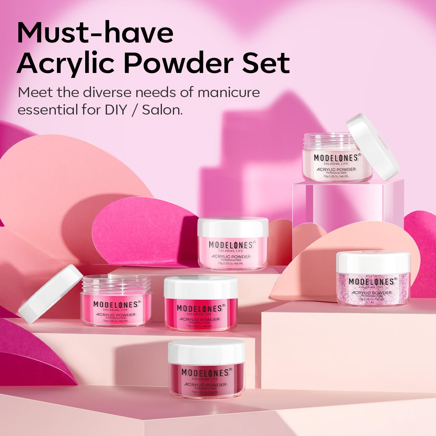 Modelones toxin free ingredients highlighted on packaging