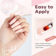 modelones translucent nail art kit for DIY salon-quality nails