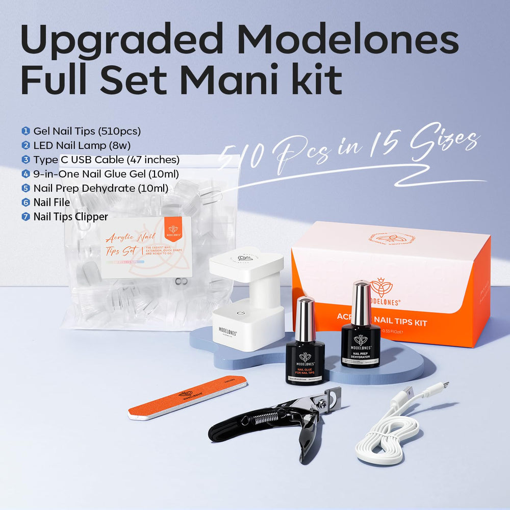 modelones-ultra-portable-uv-led-nail-lamp shows compact design for travel manicures.