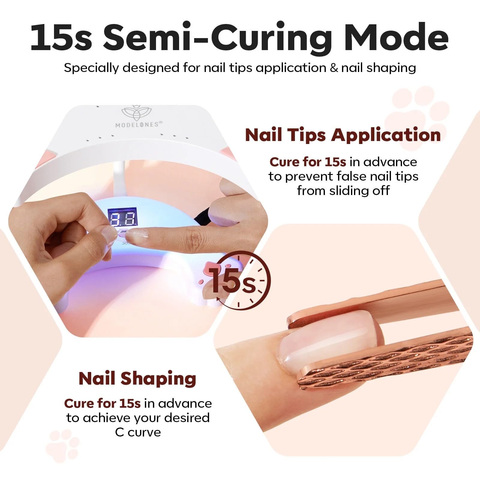 modelones UV LED Nail Lamp makes a thoughtful gift for gel enthusiasts.
