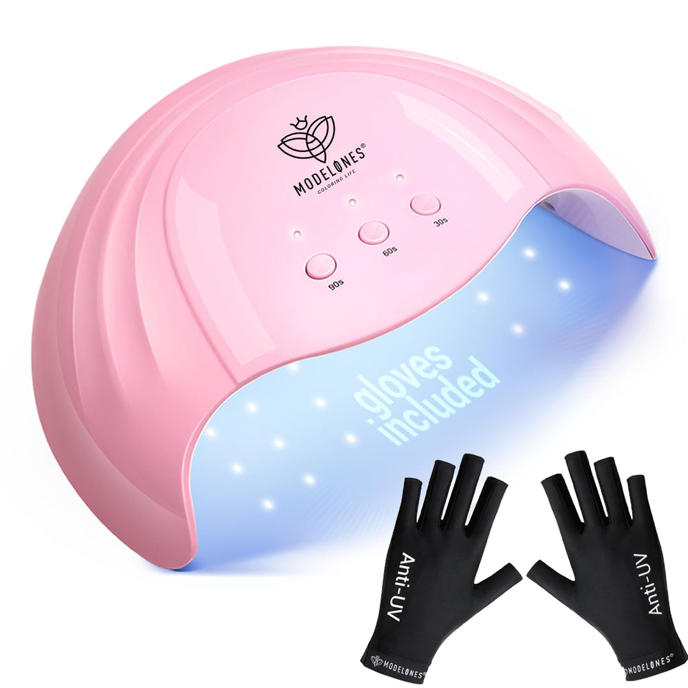 Modelones UV light 48W nail lamp for rapid gel curing and even polish