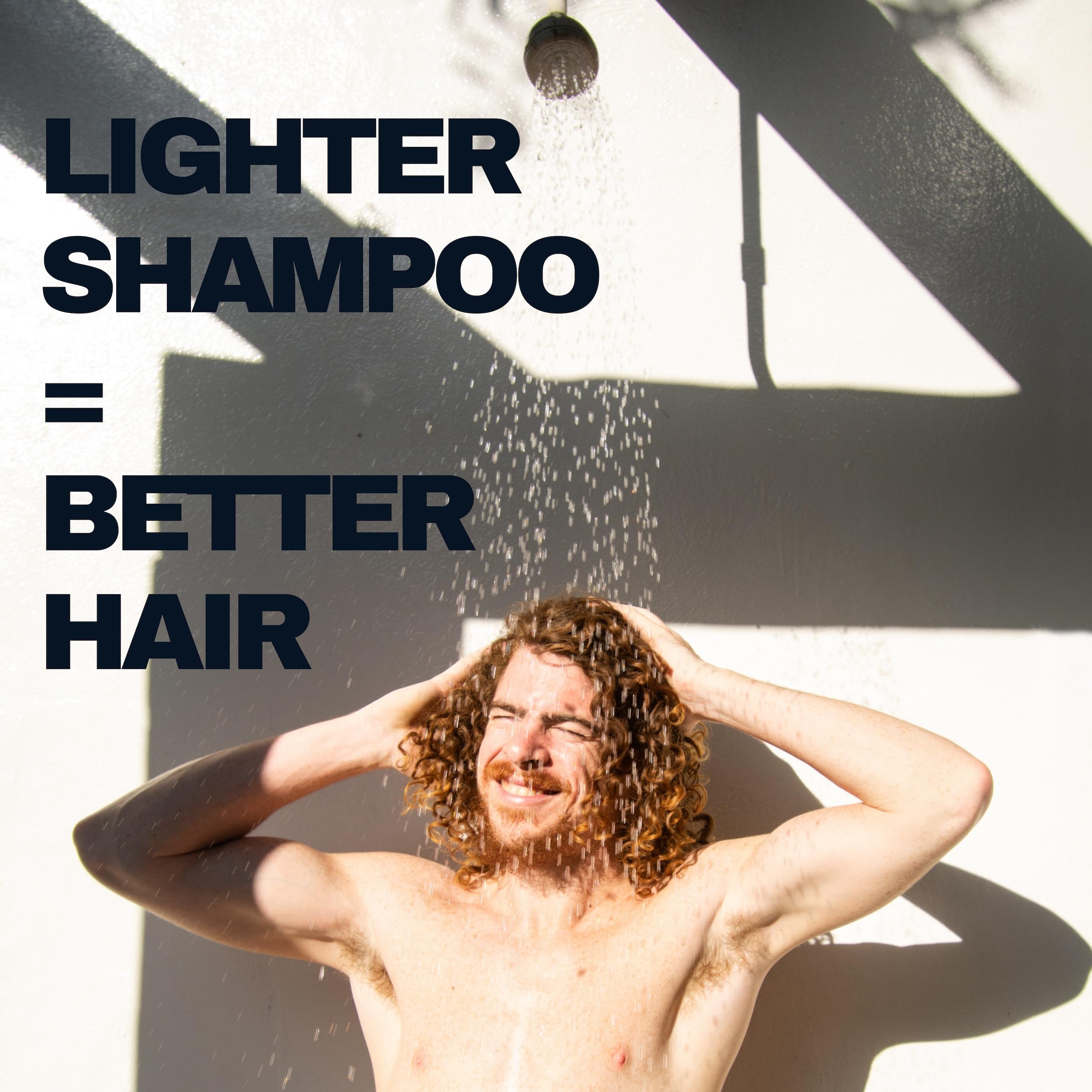 Modern Mammals Light Shampoo Bar on hand demonstrates compact travel-friendly design for daily use.