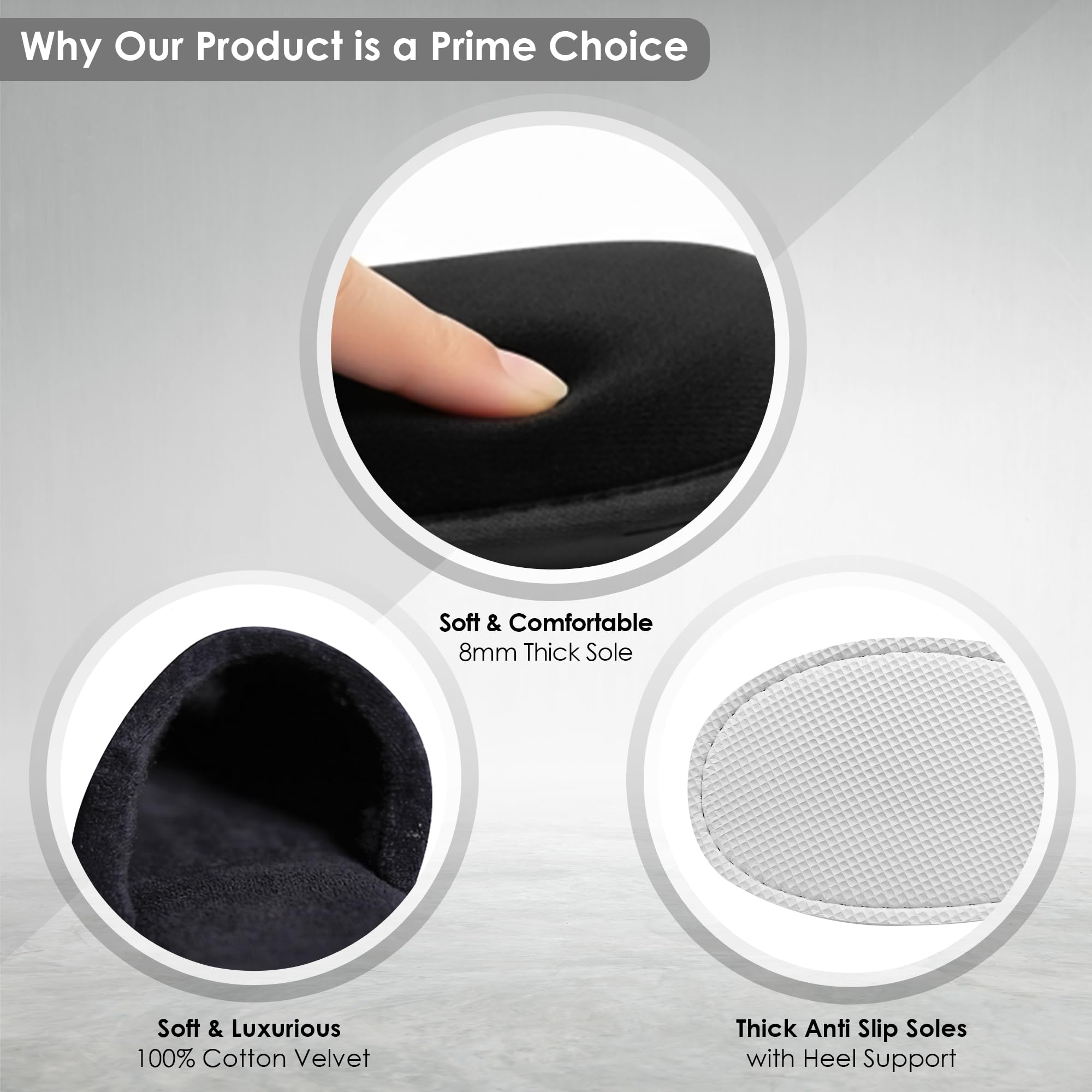 Modlux Spa Slippers hotel-use imagery indicating luxury hospitality