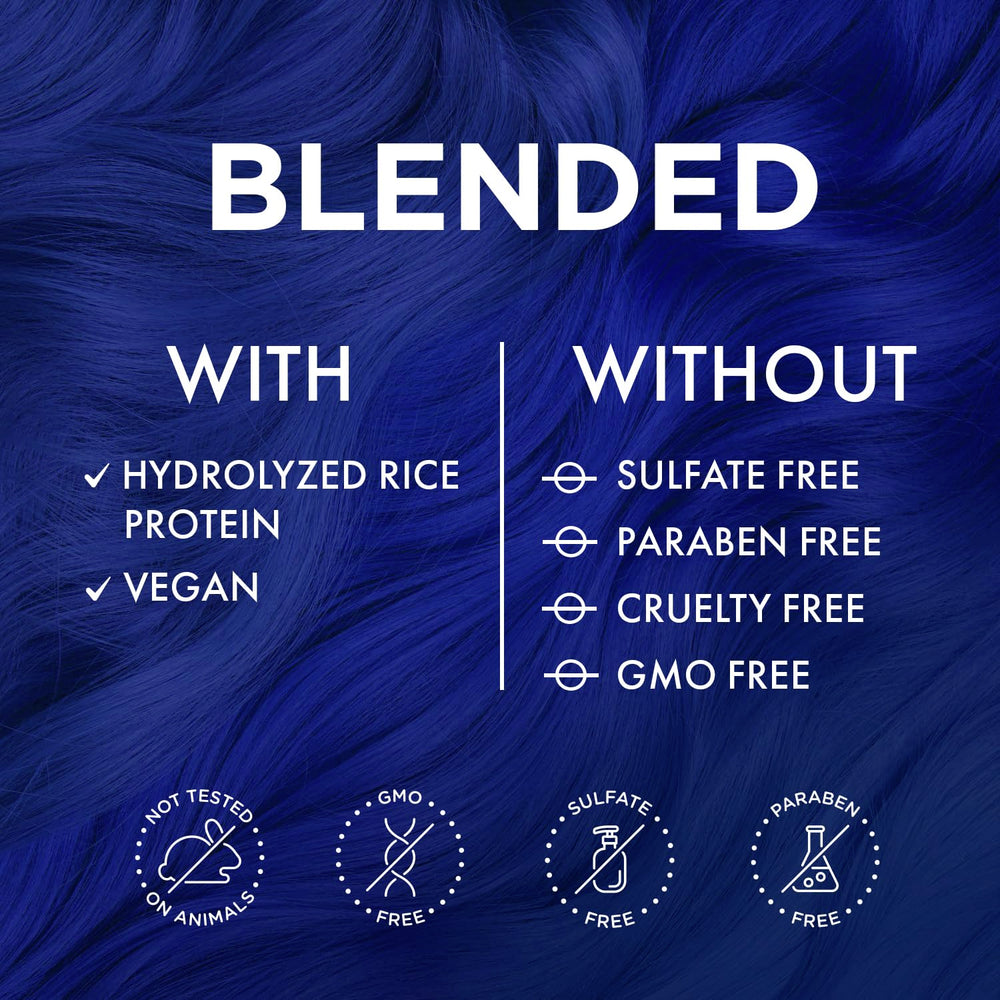 MOEHAIR no ammonia sulfate parabens formula promotes scalp comfort.