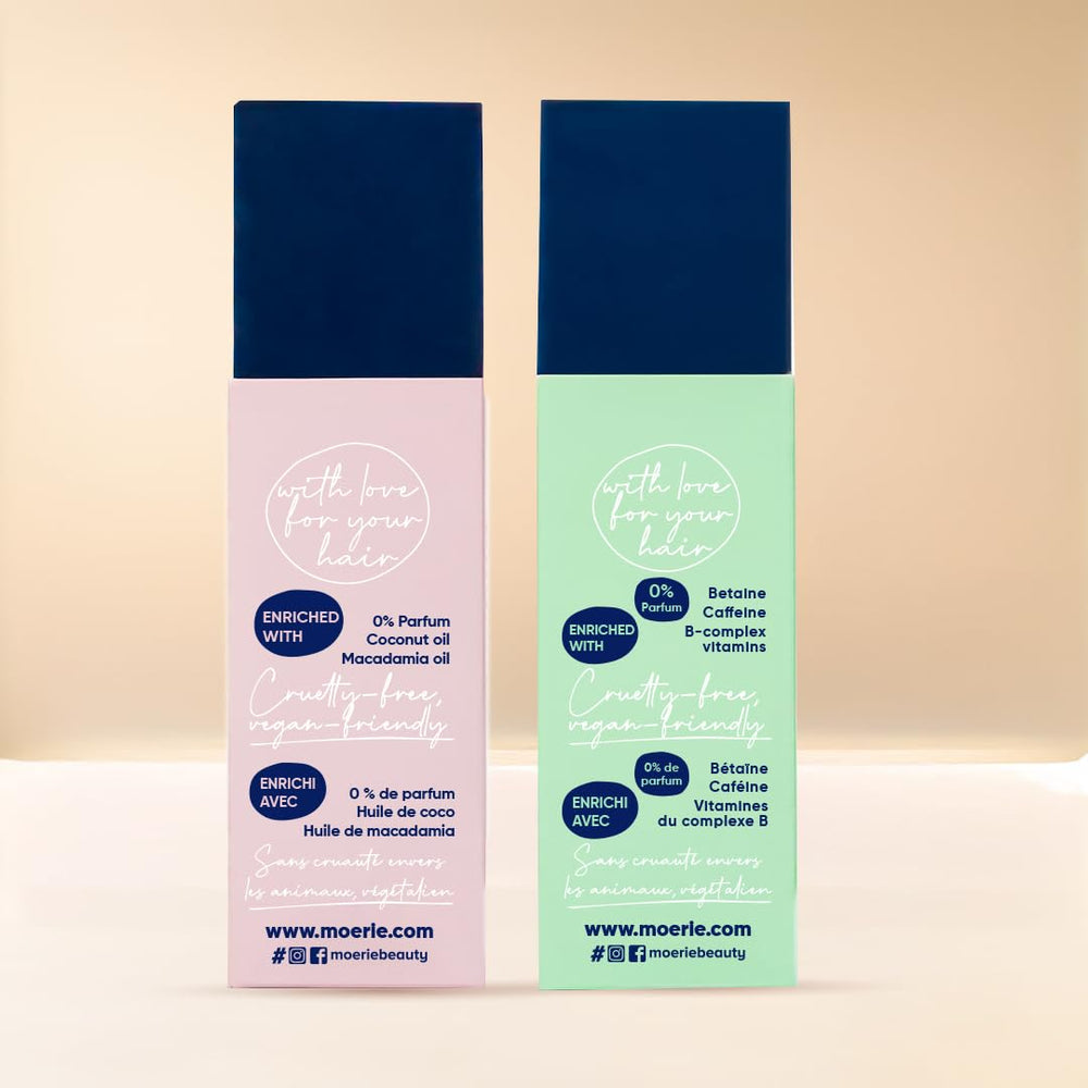 Moerie amino acids blend illustration hints at strengthening hair
