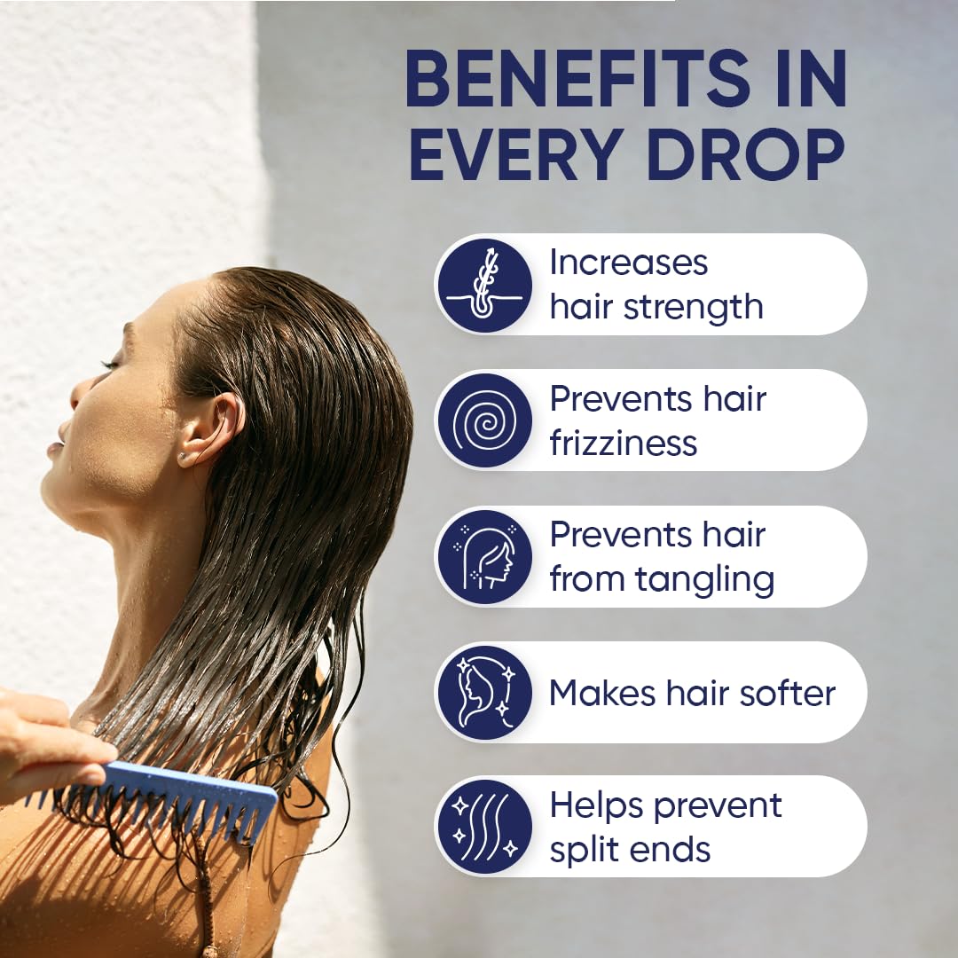 Moerie fulvic minerals graphic highlights nutrient-rich formula for hair health.