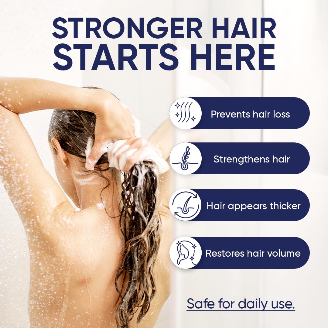 Moerie shampoo and conditioner application demonstrating a simple hair routine.