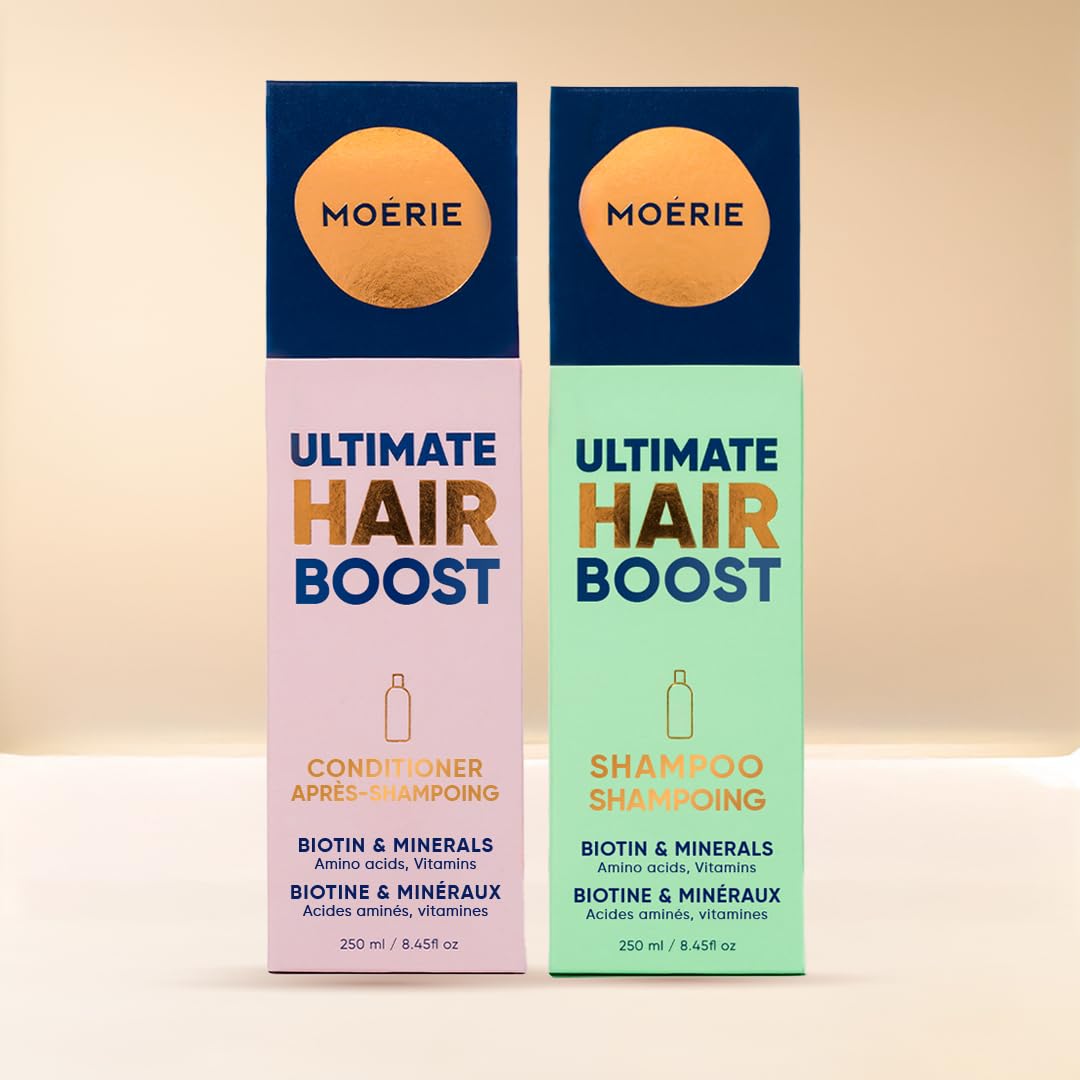 Moerie thick soft hair result depicts fuller, voluminous strands