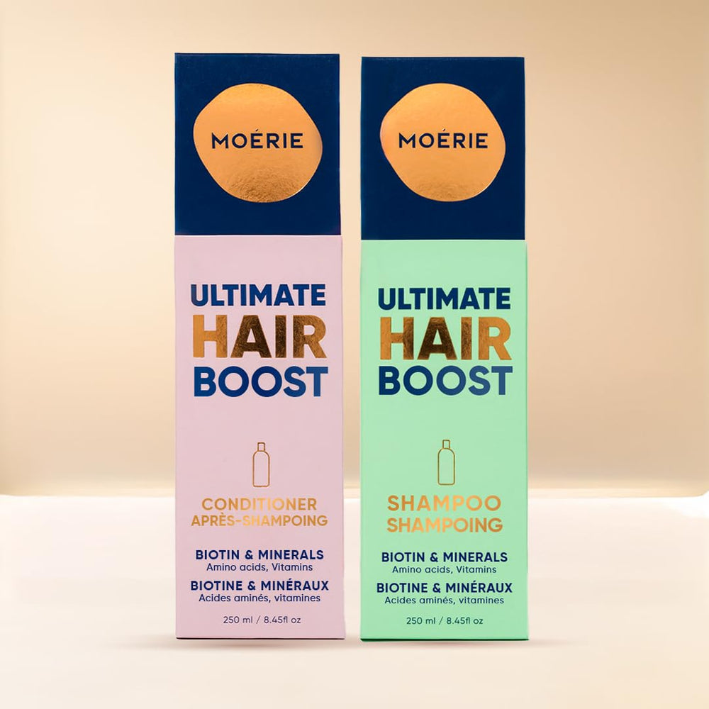 Moerie thick soft hair result depicts fuller, voluminous strands