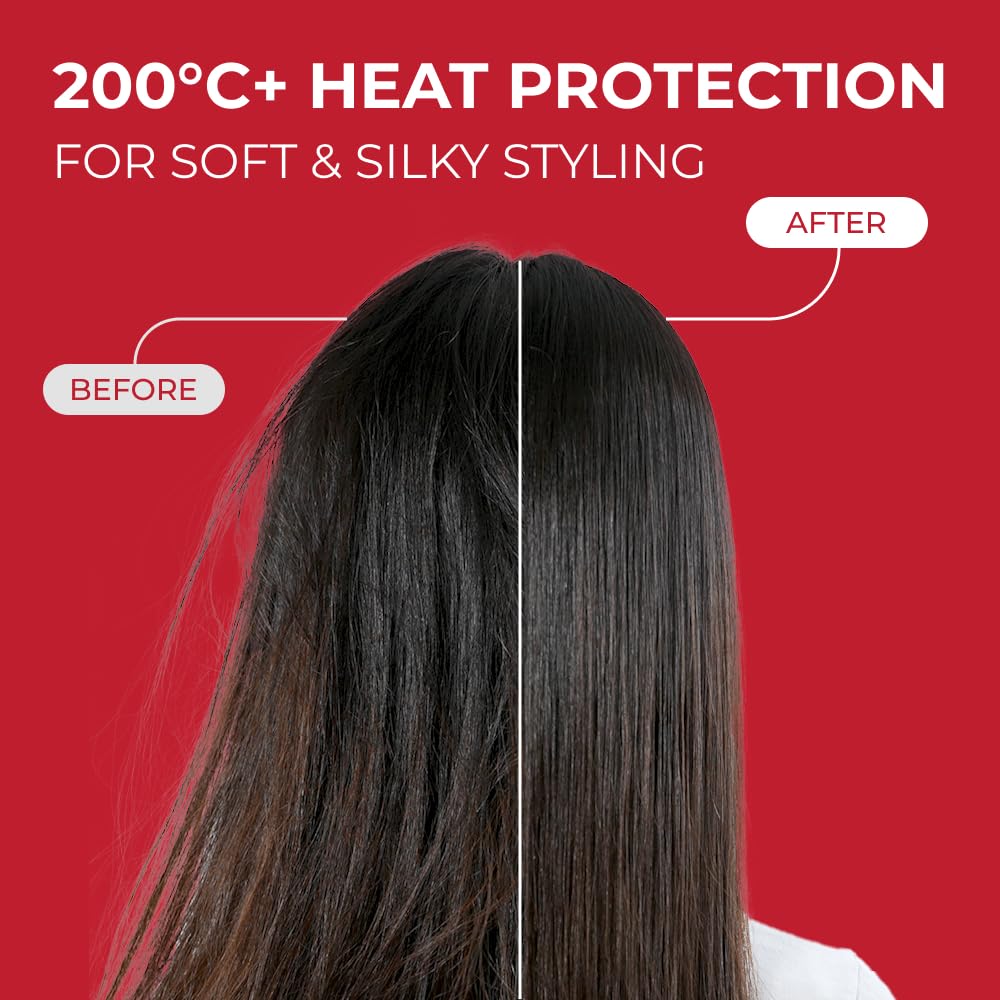 MOEV Annurcatin Hair Oil Essence heat protection up to 392°F during styling