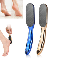 MohuanDd nano-glass foot file gold-blue front view for smoother feet