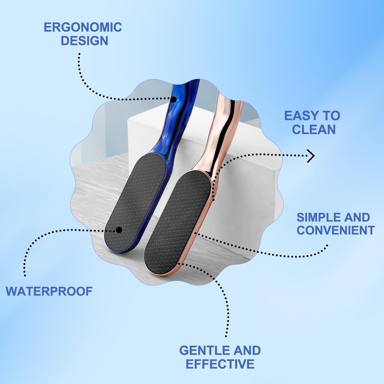 MohuanDd nano-glass foot file ideal for at-home pedicures