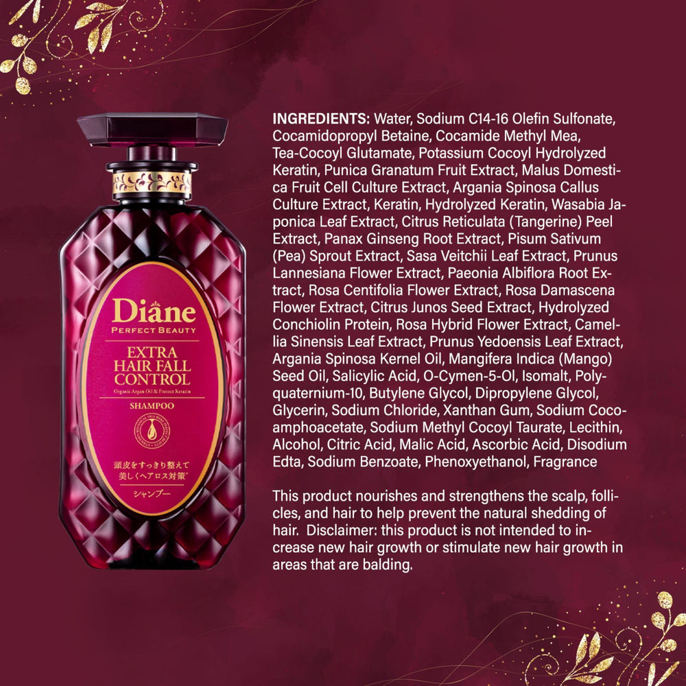 Moist Diane botanical serum blend close-up featuring sakura and yuzu