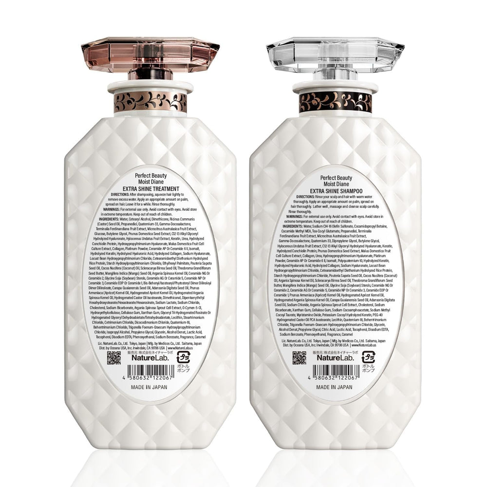 Moist Diane curly hair finish showing smoother manageability