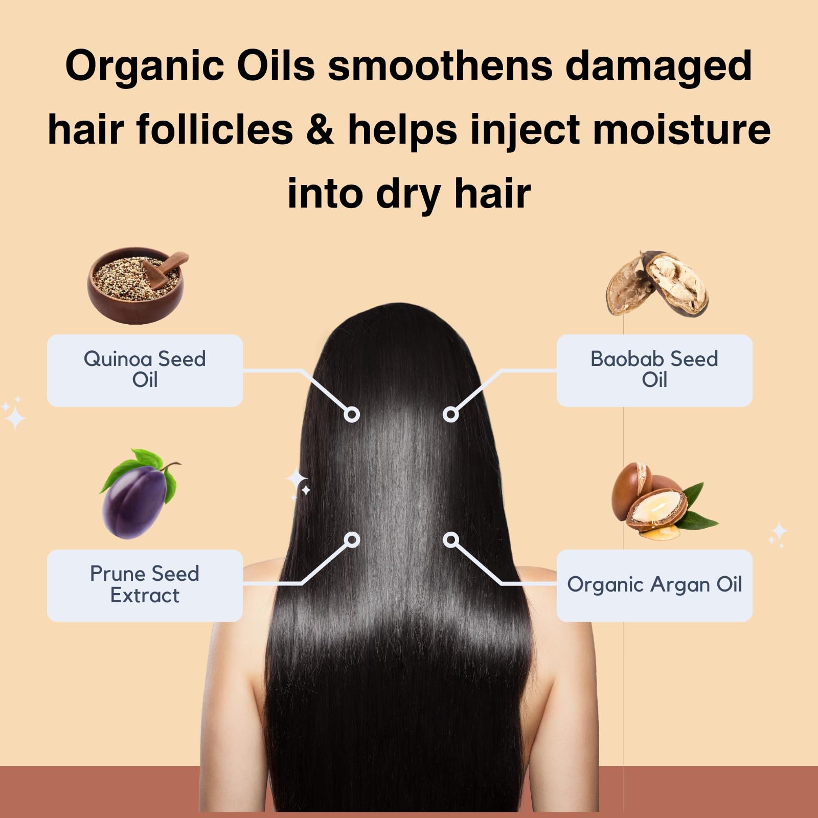 Moist Diane keratin conditioner bottle signaling easy detangling and shine